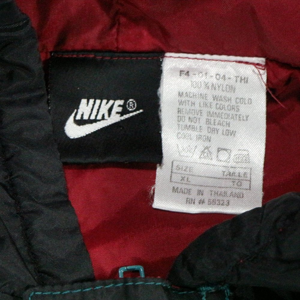VTG NIKE BASKETBALL Hooded Zip-Up Jacket Size XL Men - Picture 4 of 7